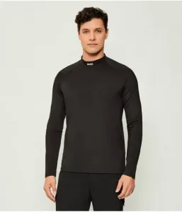 Футболка с длинным рукавом Tock Active slim fit Boss Green, черный