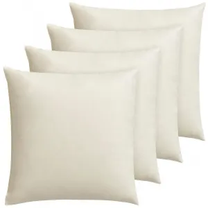 Пуховая подушка Otto Keller "Аннабель", наполнитель: 50 % пух, 50 % перо, чехол: хлопок, (4 шт.), доступны в разных размерах. От 40х40 до 80х80см 80х80 см, цвет creme