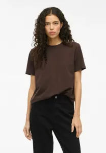 Базовая футболка винора Vila, Coffee Bean