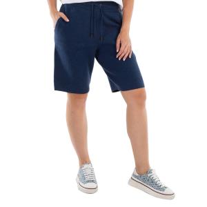 Барберри Дамские Чернильно-синие Джоани Шорты из кашемира со шнурком Burberry