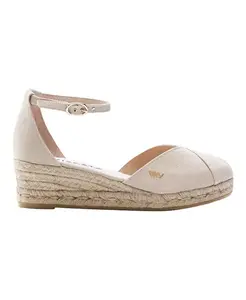 Холщовые эспадрильи Formiga на танкетке VISCATA, коричневый/бежевый