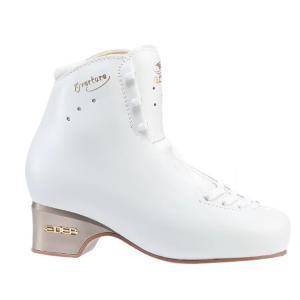 EDEA Коньки для фигурного катания, детские фигурные коньки, роликовые коньки для взрослых женщин, коньки для начинающих девочек, Overture Single Shoes (Enhanced Version D), размер 33