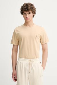 Хлопковая футболка Norregaard Les Deux, бежевый