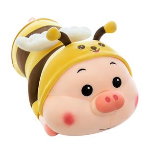 Плюшевая кукла Bee Pig милое креативное украшение высота 60cm/80cm/100cm Small bubble