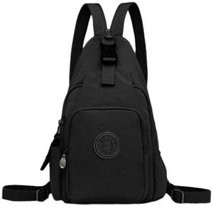 WARRIOR Нейлоновая тканевая наплечная сумка Regular Unisex Black