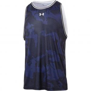 Майка унисекс темно-синий Under Armour, темно-синий