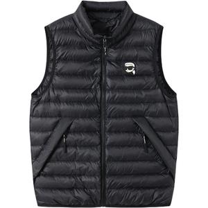 KARL LAGERFELD / Karl Lagerfeld Jeans Пуховая жилетка мужская черная