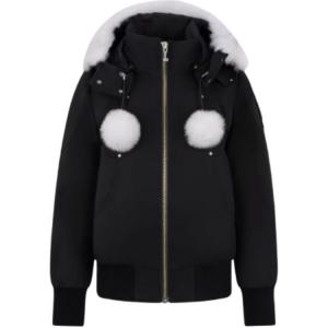 Пуховик женский Moose Knuckles, черный