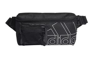 Adidas Полиэстеровая сумка через плечо кроссбоди слинг поясная сумка унисекс черная