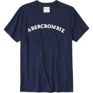 Abercrombie＆Fitch Футболка мужская морская синяя
