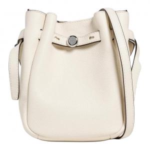 TORY BURCH Роми маленькая поясная сумка светло-кремовая