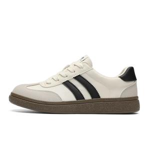 ZHR Низкие кроссовки для скейтбординга бежево-черного цвета