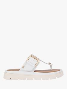 Кожаные босоножки Pavilion с t-образной перемычкой Carvela, White