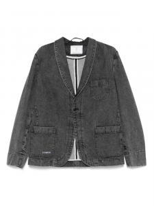 Куртка Smoking Over Marmo Société Anonyme, серый