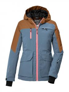Killtec Горнолыжная/сноубордная куртка "KSW" сине-светло-коричневого цвета