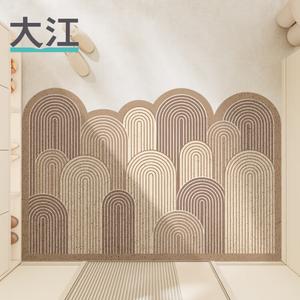 Dajiang Ковер 80х120 см из силикона для входной двери, устойчивый к грязи, нескользящий, Miji Chunjing