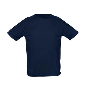 Спортивная футболка с короткими рукавами Sols, синий