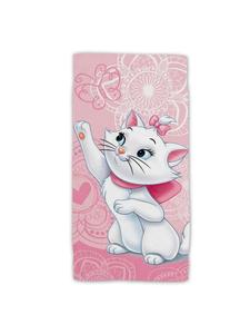 Cofi 1453 Пляжное полотенце Marie Cat из хлопка, махровое банное полотенце с высококачественным многоцветным принтом