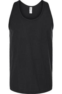 Майка-топ унисекс из тонкого джерси Tultex, черный