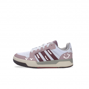 Adidas Neo Износостойкие дышащие низкие скейтбордные кроссовки Entrap, унисекс, белый и розовые