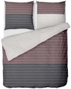 Постельное белье Linkhoff Querstreifen Braun, 135x200x1 см, коричневый