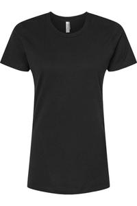 Женская футболка Tultex из премиального хлопка, черный