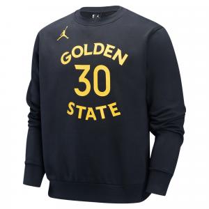 Jordan Толстовка NBA Courtside Golden State Warriors мужская black