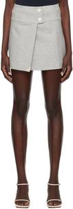 Серая мини-юбка Trento The Garment