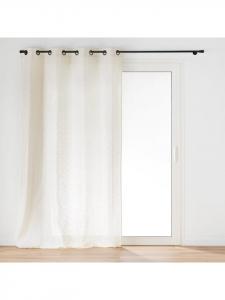 Douceur d’Intérieur Бежевая оконная занавеска