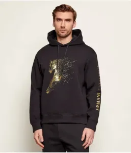 Толстовка regular fit Armani Exchange, черный