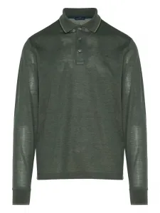Рубашка-поло с длинными рукавами Paul & Shark, зеленый