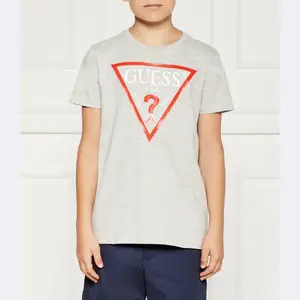 Футболка стандартного кроя Guess, серый