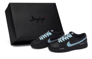 Nike Dunk 811 Manufacturing, Starry Sea Blue, специальная коробка для обуви низкие скейтборд кроссовки unisex черный синий