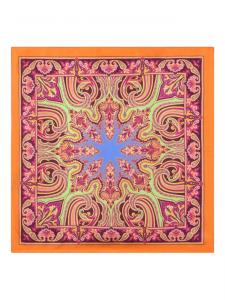 Шелковый нагрудный платок ETRO, оранжевый