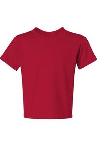 Футболка JERZEES Dri-Power Youth 50/50, цвет true red