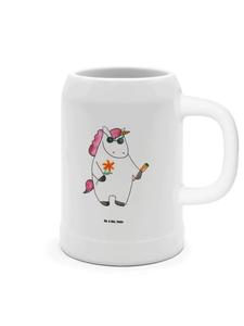 Пивная кружка Unicorn Woodstock без слогана, белая Mr. & Mrs. Panda