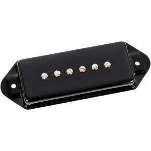 Звукосниматель Seymour Duncan P90 с глушителем для собак, черный гриф