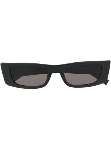 Солнцезащитные очки с логотипом Saint Laurent Eyewear, черный