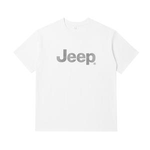 Футболка унисекс Jeep, серая [Туристические комплекты одежды]