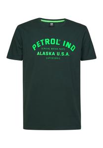 Футболка с принтом Petrol Industries, зеленый