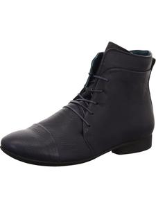 Ботильоны синего цвета Think!