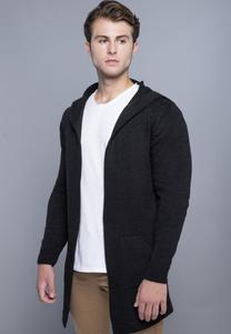 Кардиган Lang Mit Kapuze Und Praktischen Seitentaschen CARISMA, цвет schwarz