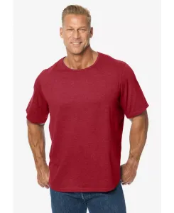 Мужская серебристая охлаждающая водолазка KingSize, красный