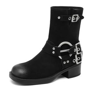 D:FUSE SCANDINAVIA D Fuse Scandinavia западные ботинки женские щиколотки черные, цвет Black