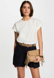 Футболка с принтом Morgan, белый