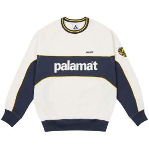 Свитер Palace Palamat Crew, White/Navy