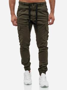 Обычные брюки- карго Tazzio 18525, хаки