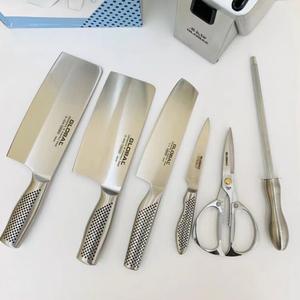 Global Японский кухонный нож SMVP Original, шеф-нож из нержавеющей стали, многофункциональный, длина лезвия 18 см