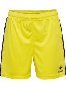 Шорты Hummel Hmlauthentic Pl Kids, цвет BLAZING YELLOW