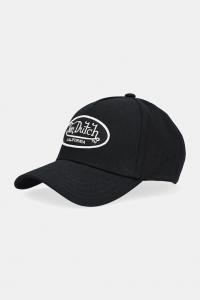Хлопковая бейсболка Von Dutch, черный